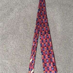Colorful Geometric Pattern Tie